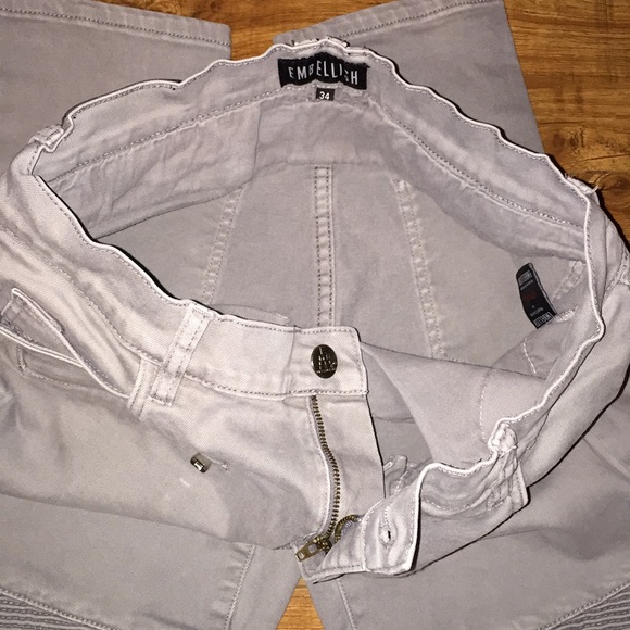 Embellish NYC Permanent Collection Biker Denim - Picture 5 of 5